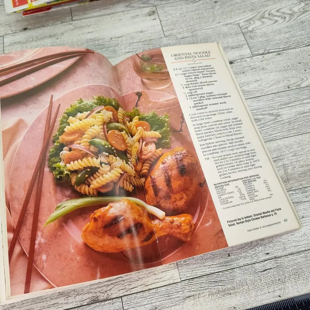 Pillsbury Fast Fresh Meals Classic Cookbook Booklet 1991 Retro Vintage‎